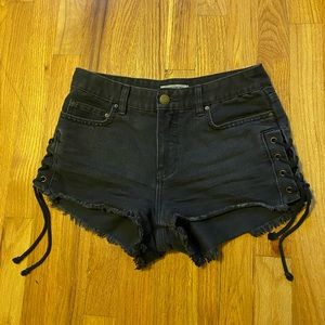 Billabong Black Jean Shorts